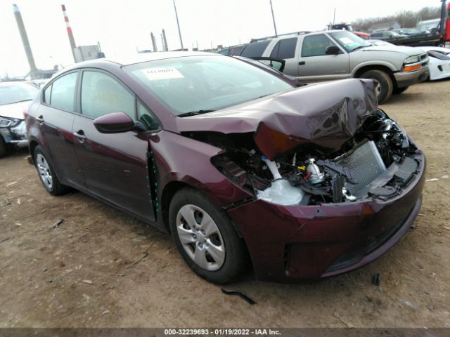 KIA FORTE 2018 3kpfl4a71je247671