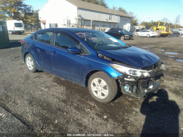 KIA FORTE 2018 3kpfl4a71je263501