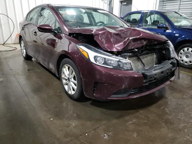 KIA FORTE LX 2017 3kpfl4a72he018748