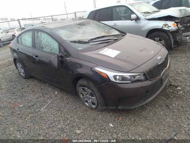 KIA FORTE 2017 3kpfl4a72he127680