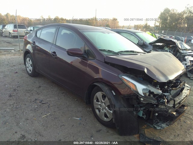 KIA FORTE 2017 3kpfl4a72he150831