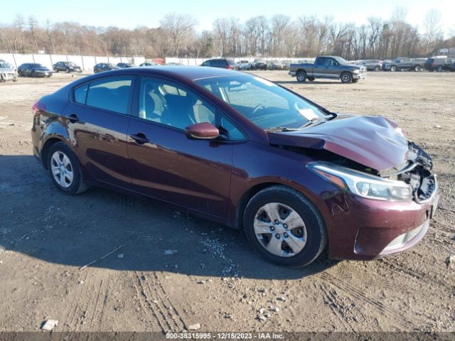 KIA FORTE 2018 3kpfl4a72je196746