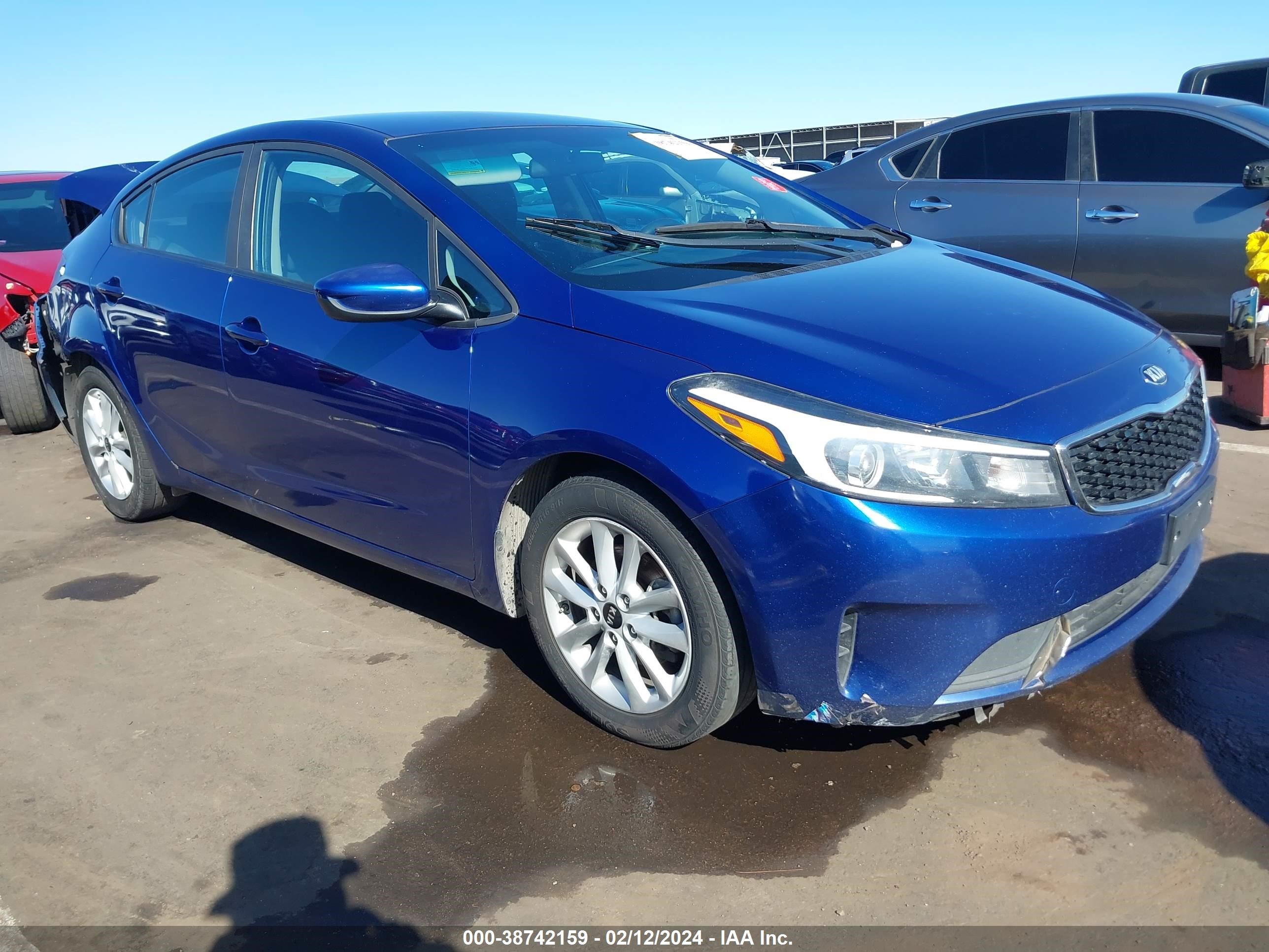 KIA FORTE 2017 3kpfl4a73he021741