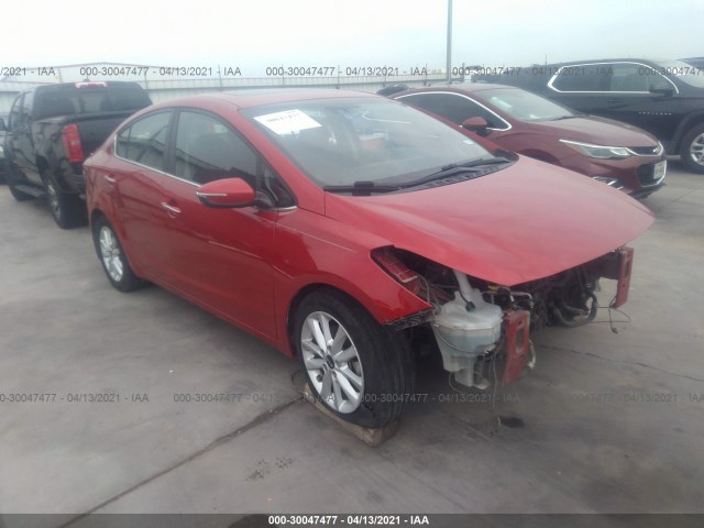 KIA FORTE 2017 3kpfl4a73he042556