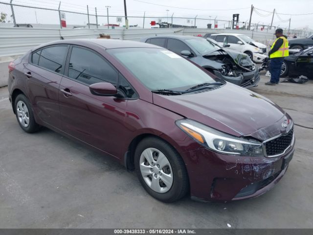 KIA FORTE 2017 3kpfl4a73he053802