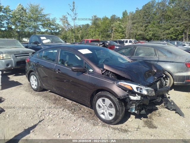 KIA FORTE 2017 3kpfl4a73he079350