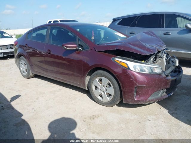 KIA FORTE 2018 3kpfl4a73je230001