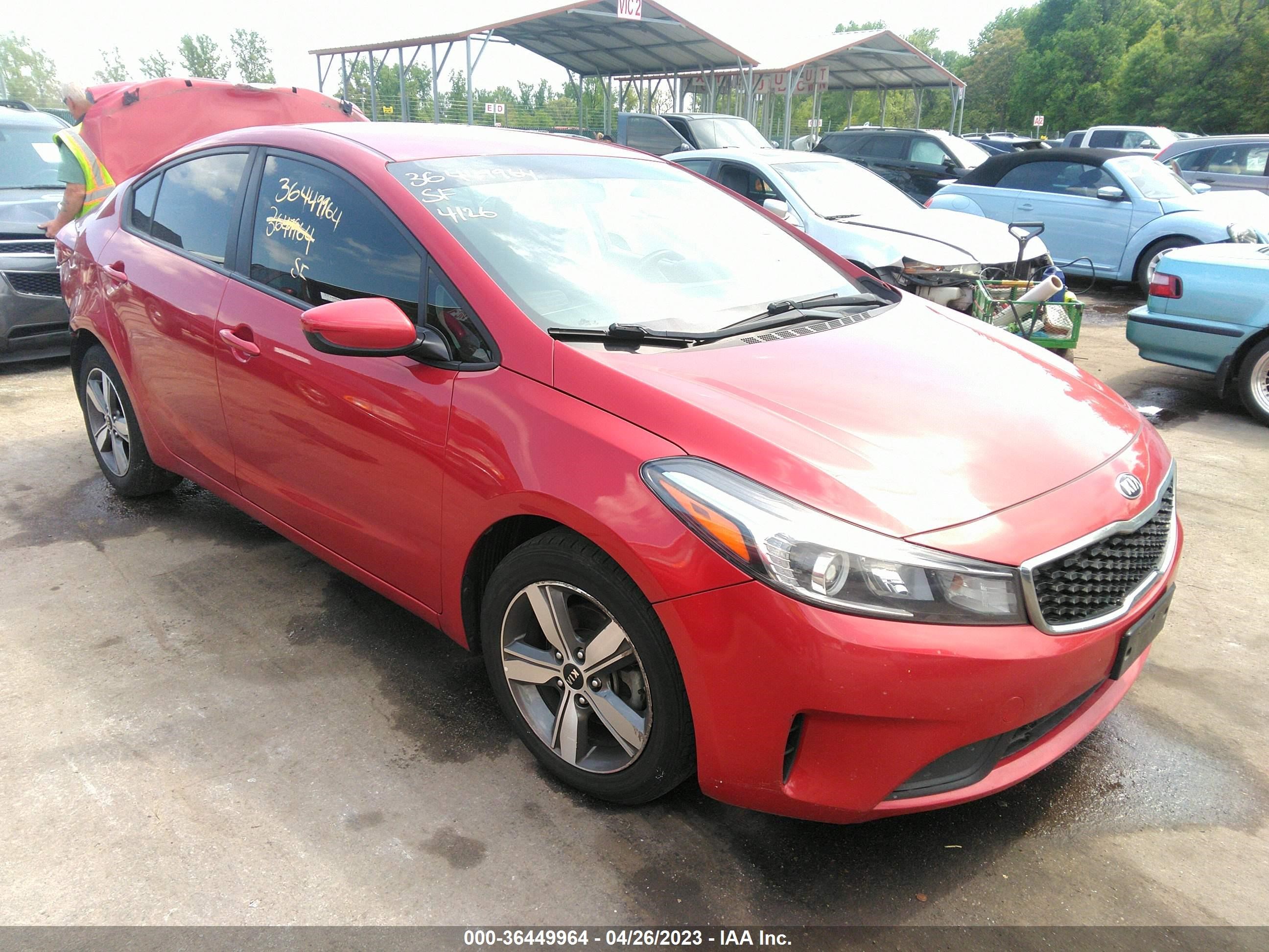 KIA FORTE 2018 3kpfl4a73je275309