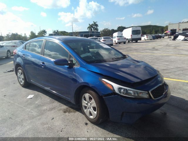 KIA FORTE 2017 3kpfl4a74he011901