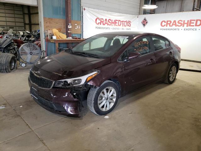 KIA FORTE LX 2017 3kpfl4a74he014796