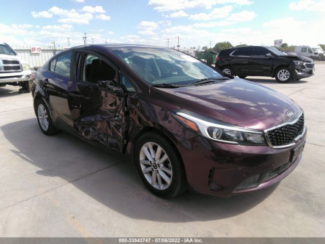 KIA FORTE 2017 3kpfl4a74he023014