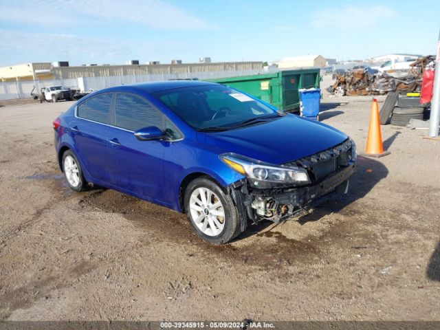 KIA FORTE 2017 3kpfl4a74he074786