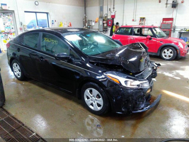 KIA FORTE 2017 3kpfl4a74he079325