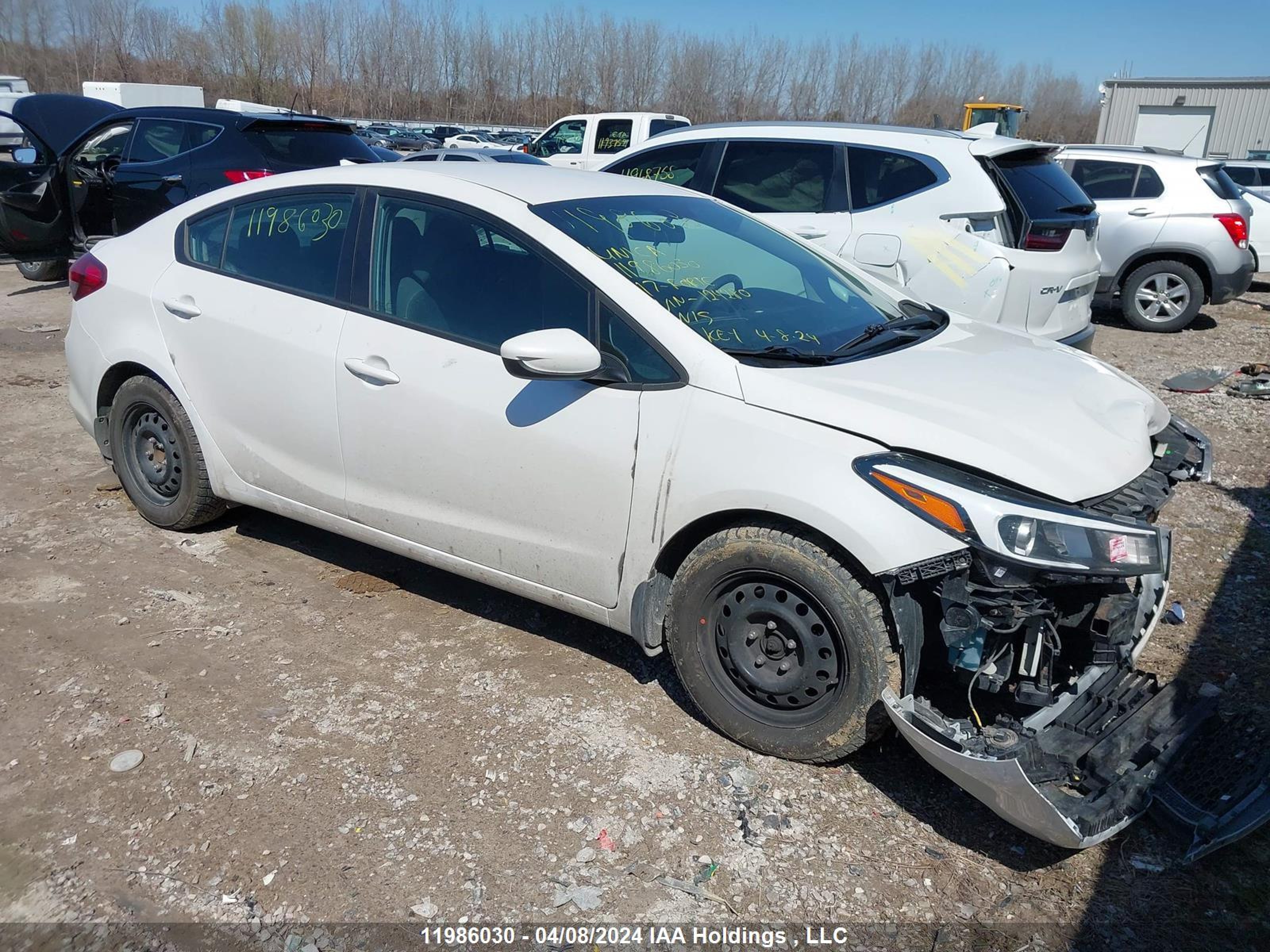 KIA FORTE 2017 3kpfl4a74he124280