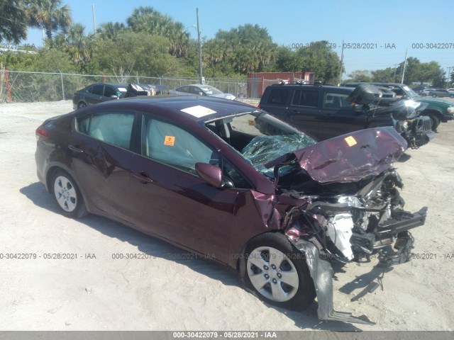 KIA FORTE 2017 3kpfl4a74he135358