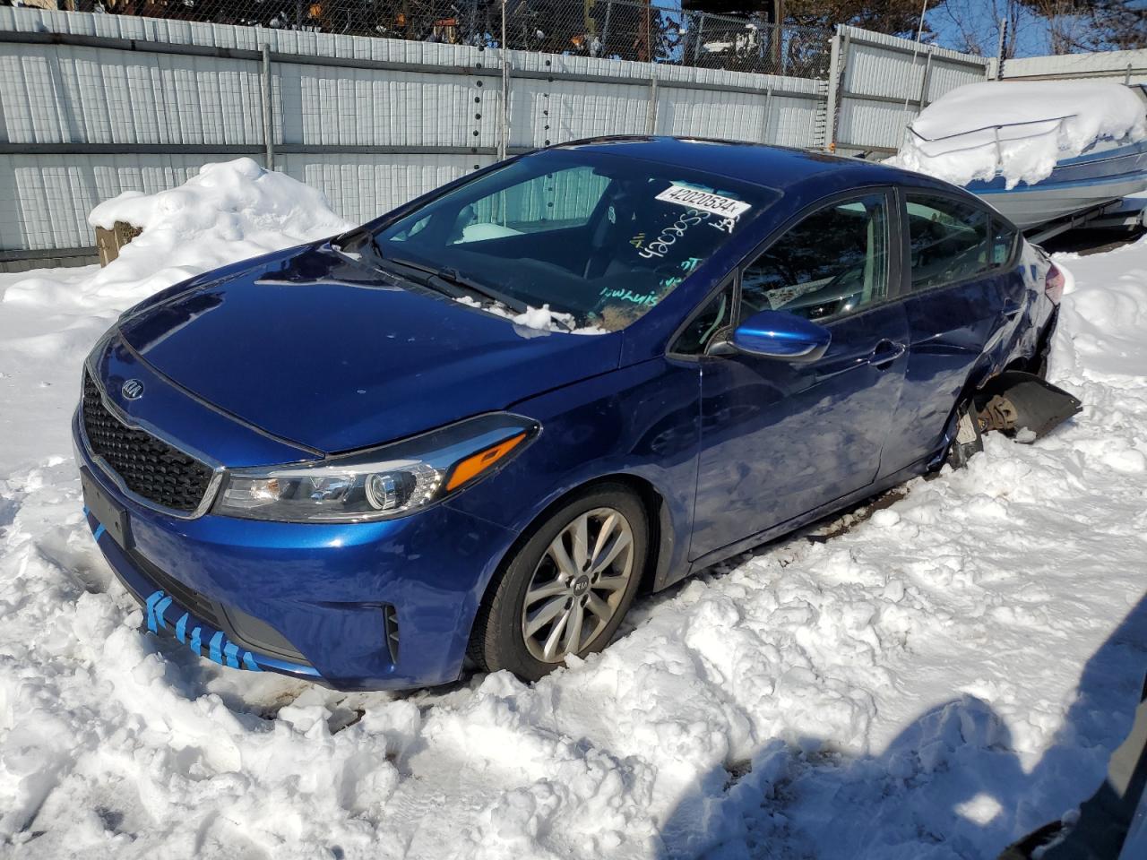 KIA FORTE 2017 3kpfl4a74he135828