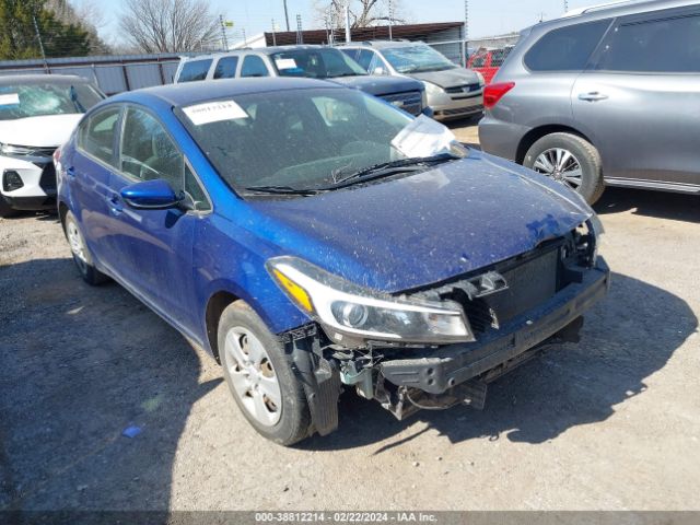 KIA FORTE 2018 3kpfl4a74je164283