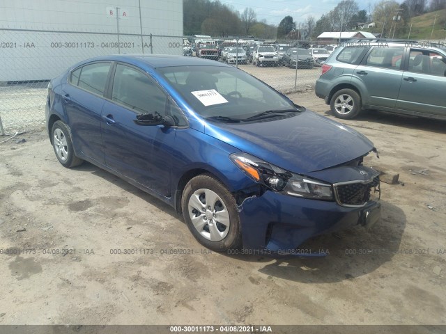 KIA FORTE 2018 3kpfl4a74je196134