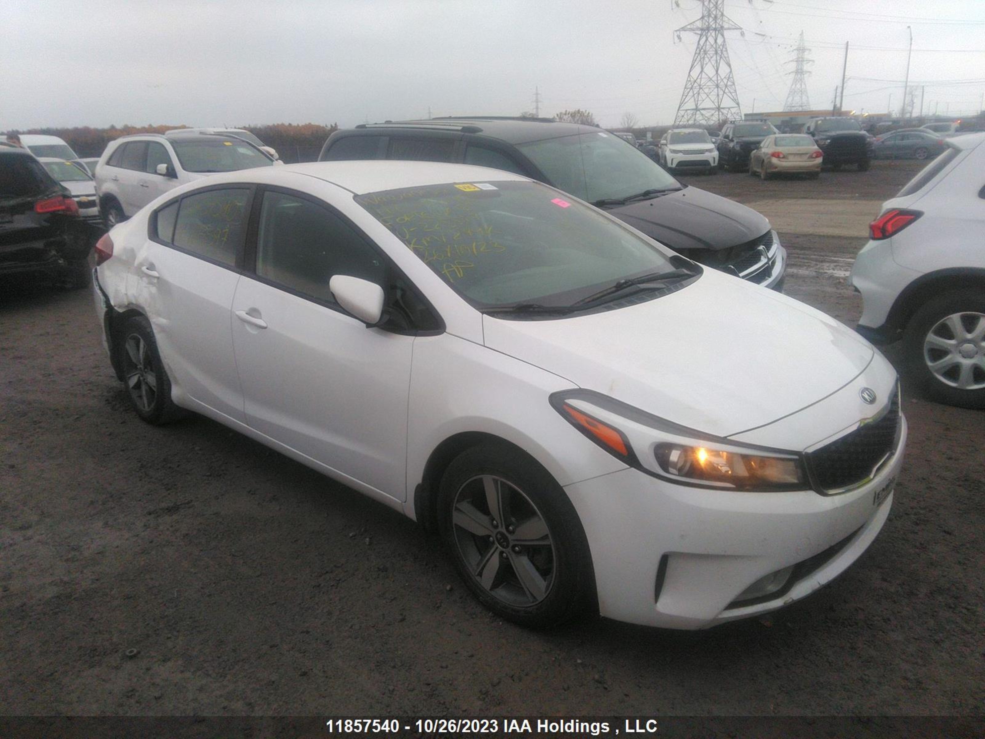 KIA FORTE 2018 3kpfl4a74je225597