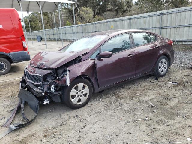 KIA FORTE LX 2017 3kpfl4a75he006447