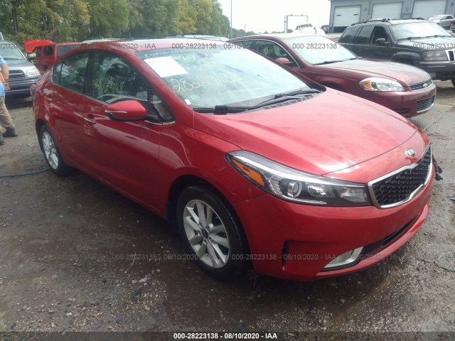 KIA FORTE 2017 3kpfl4a75he035754