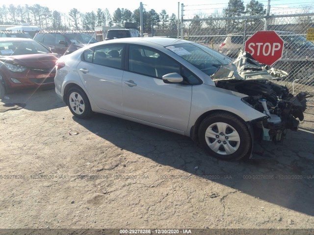 KIA FORTE 2017 3kpfl4a75he057270