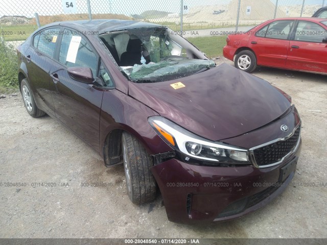 KIA FORTE 2017 3kpfl4a75he122442