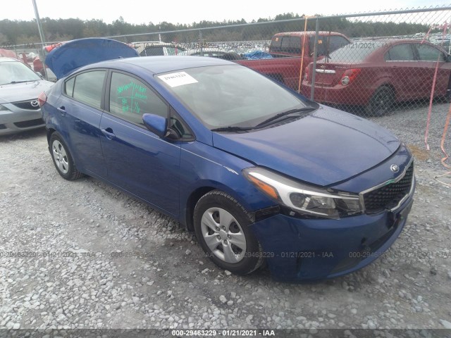 KIA FORTE 2017 3kpfl4a75he123705