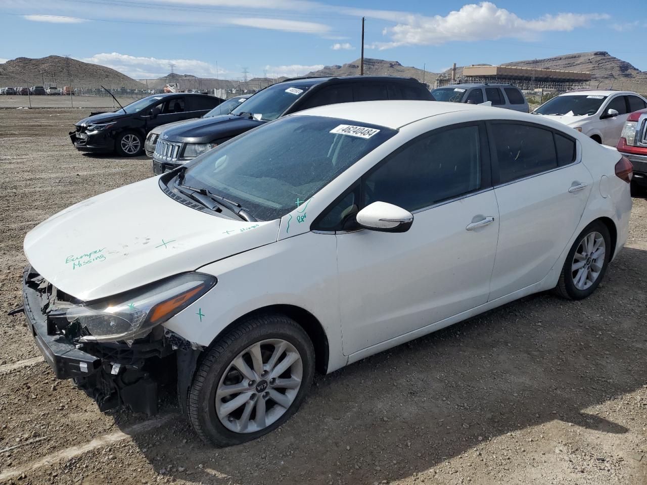 KIA FORTE 2017 3kpfl4a75he150788