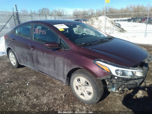 KIA FORTE 2018 3kpfl4a75je164180