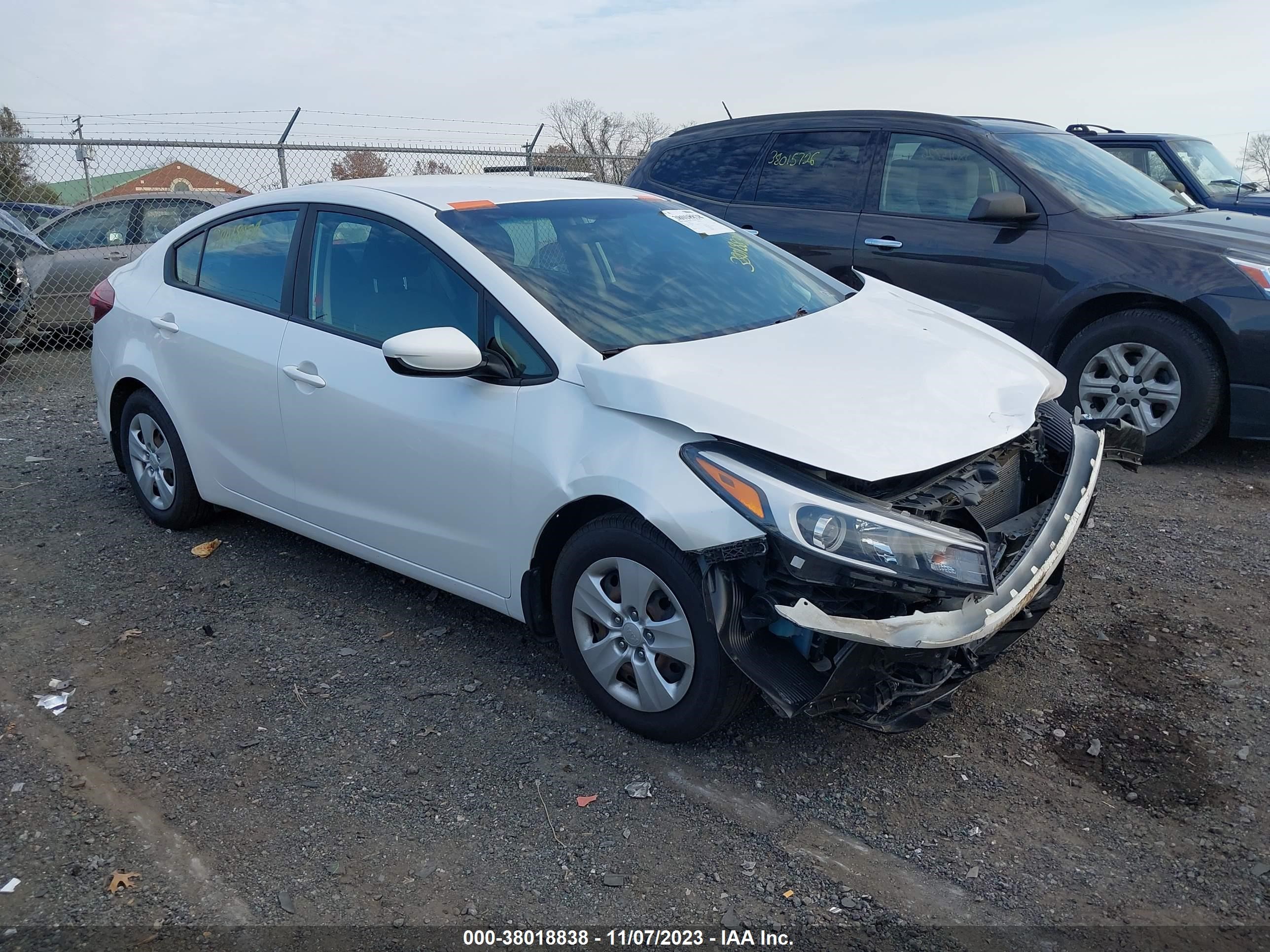 KIA FORTE 2018 3kpfl4a75je166205