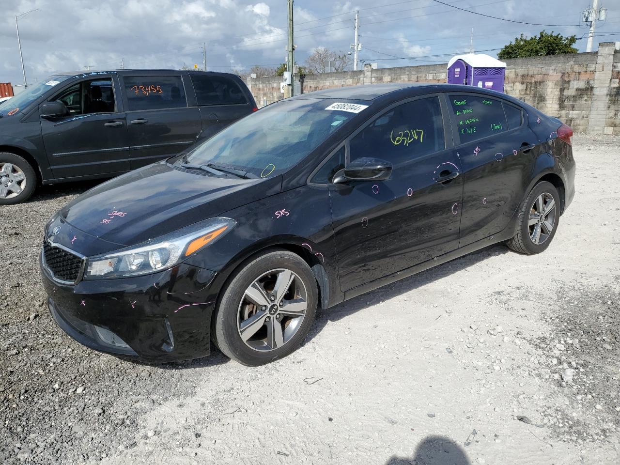 KIA FORTE 2018 3kpfl4a75je190844