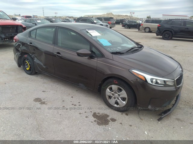 KIA FORTE 2018 3kpfl4a75je220490