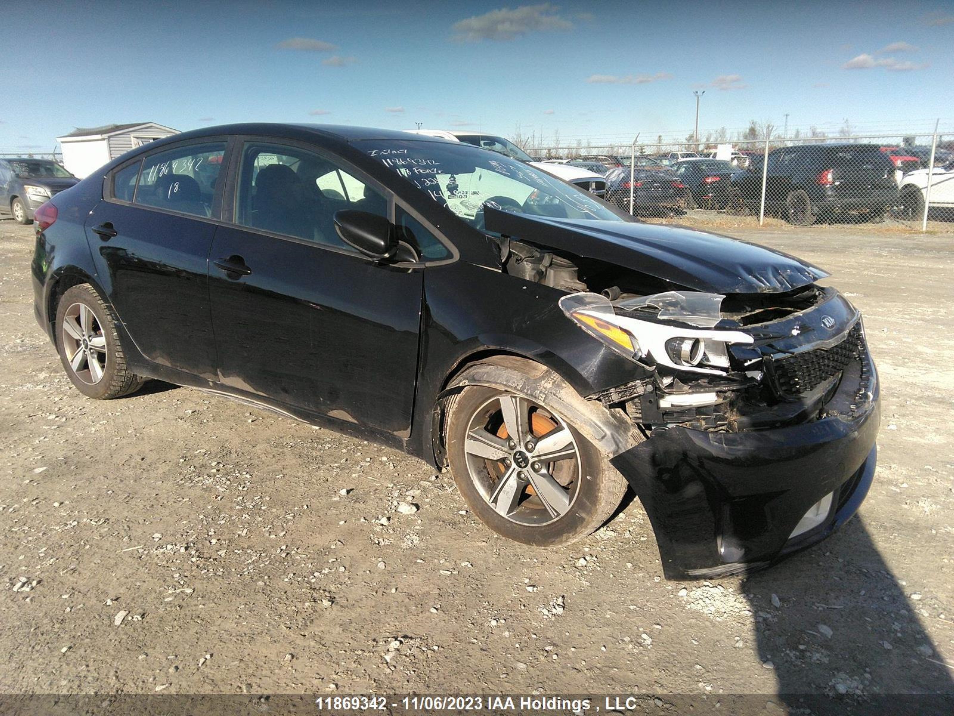 KIA FORTE 2018 3kpfl4a75je224653