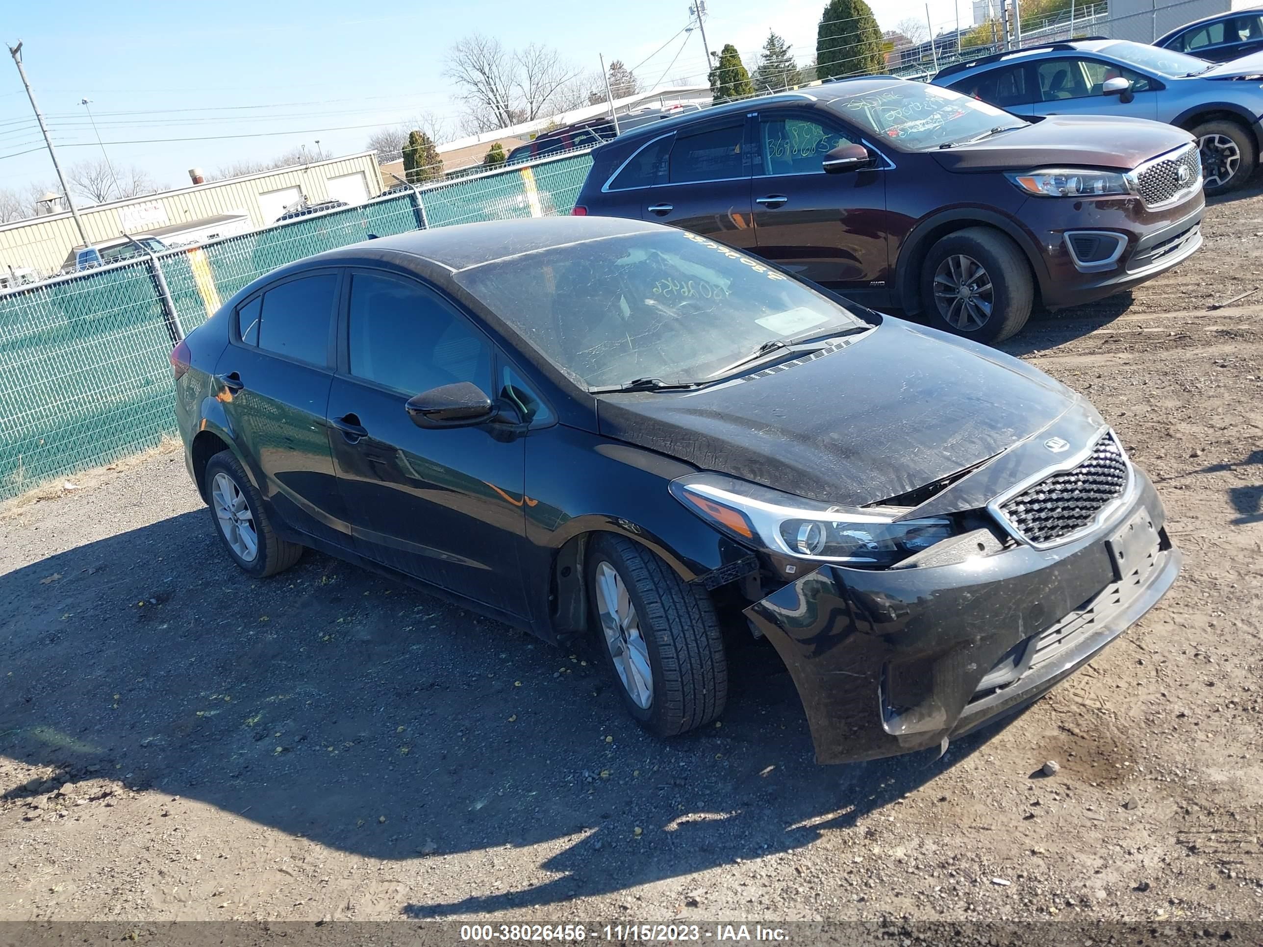 KIA FORTE 2017 3kpfl4a76he009244