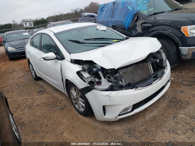 KIA FORTE 2017 3kpfl4a76he020633