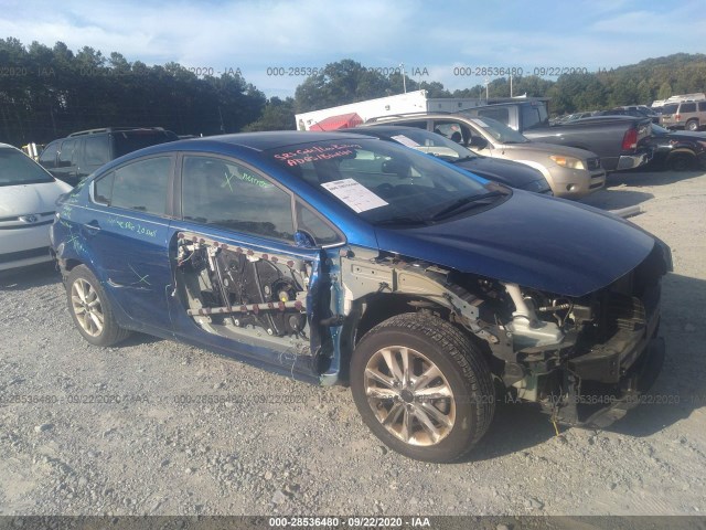 KIA FORTE 2017 3kpfl4a76he023371