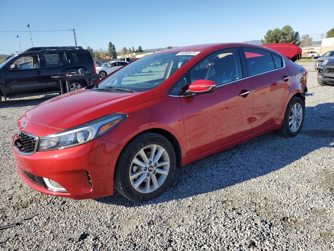 KIA FORTE 2017 3kpfl4a76he027047