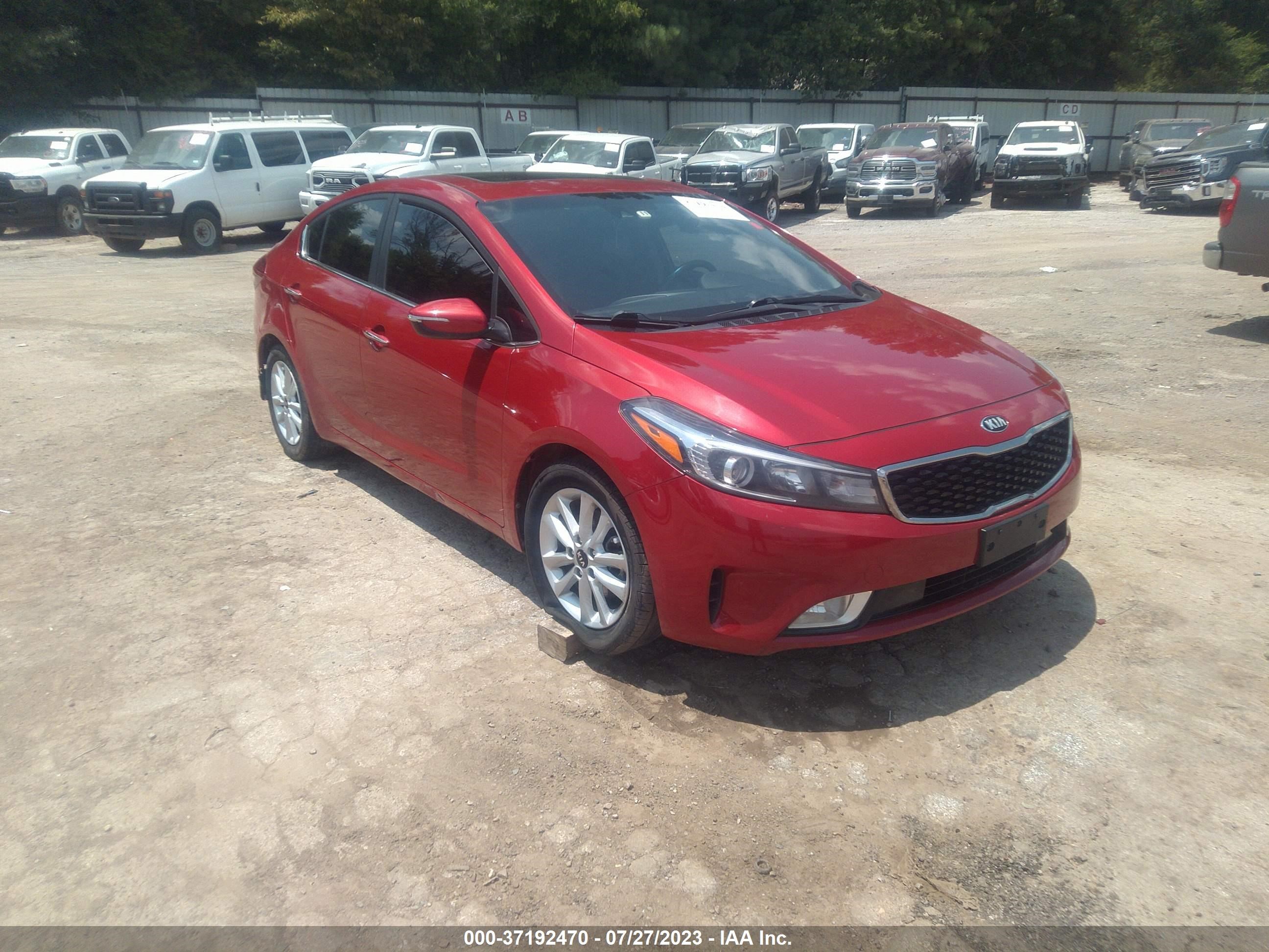 KIA FORTE 2017 3kpfl4a76he048769