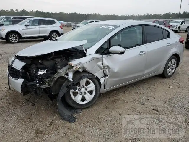 KIA FORTE 2017 3kpfl4a76he101325