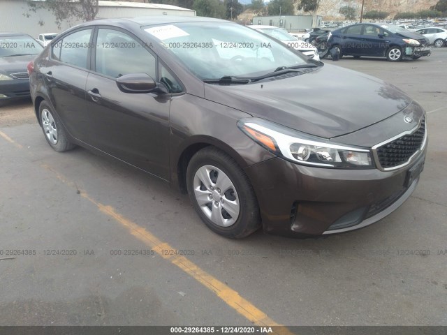 KIA FORTE 2017 3kpfl4a76he128699