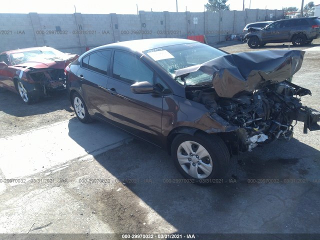 KIA FORTE 2017 3kpfl4a76he128704