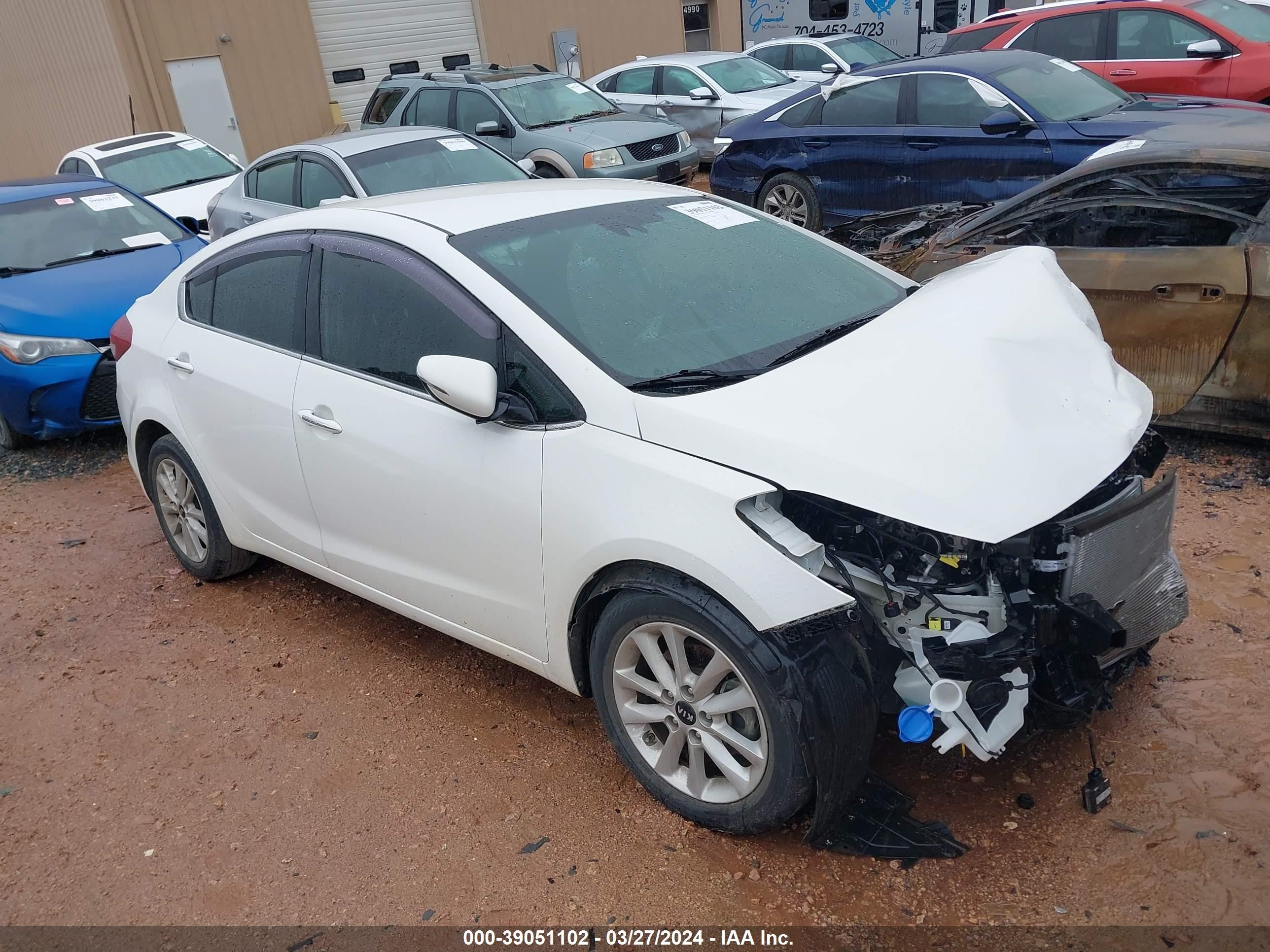 KIA FORTE 2017 3kpfl4a76he128749