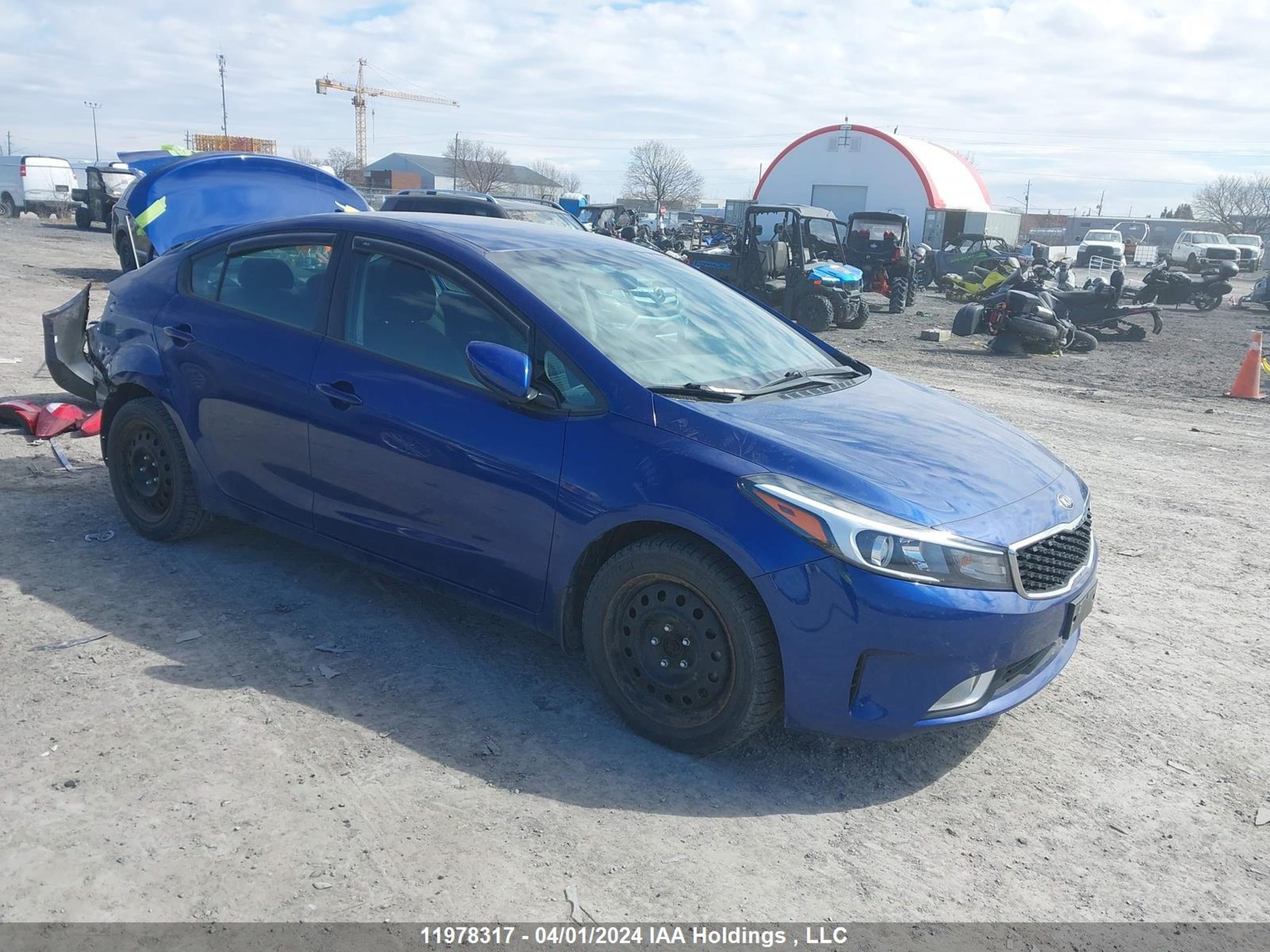 KIA FORTE 2018 3kpfl4a76je163541