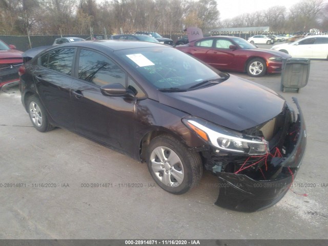 KIA FORTE 2018 3kpfl4a76je182462