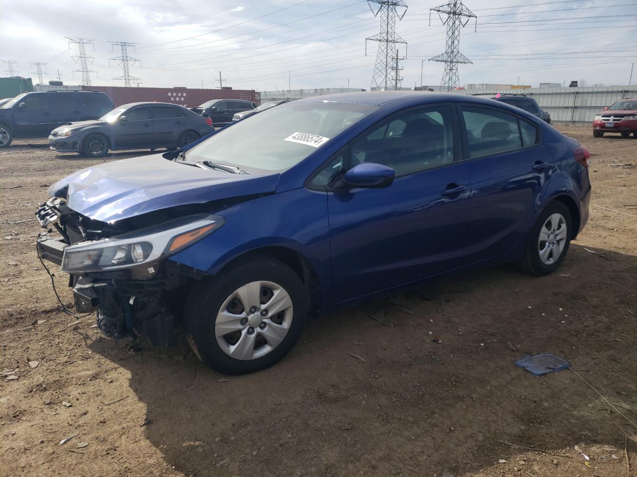 KIA FORTE 2018 3kpfl4a76je203133