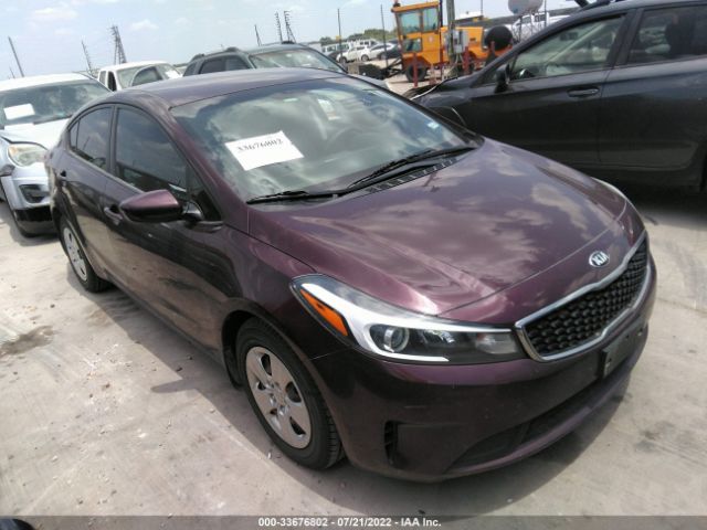 KIA FORTE 2018 3kpfl4a76je236097