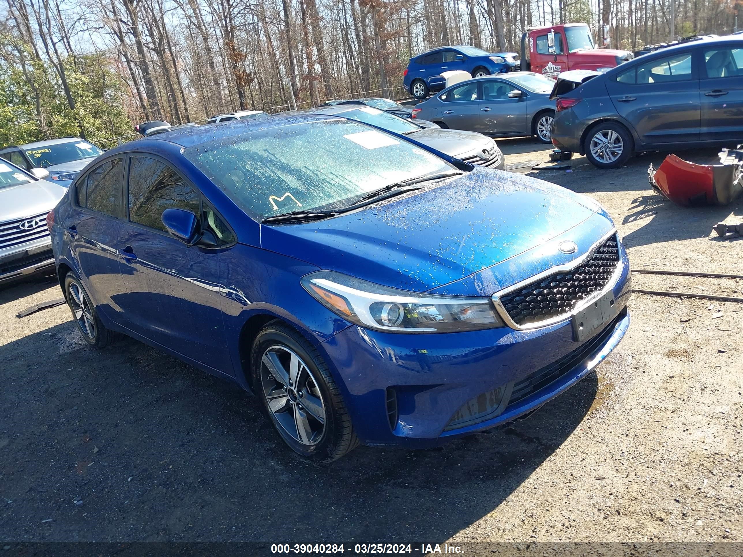 KIA FORTE 2018 3kpfl4a76je256348