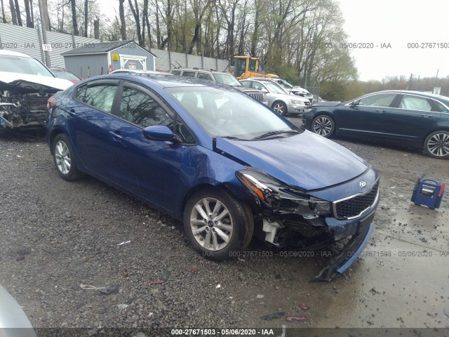 KIA FORTE 2017 3kpfl4a77he024349