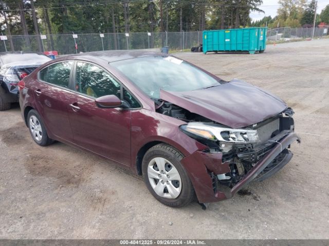 KIA FORTE 2018 3kpfl4a77je209460